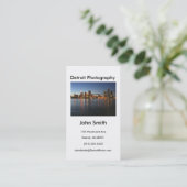 visitekaartje, Detroit fotografie Visitekaartje (Staand voorkant)