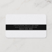 Visitekaartje diamanten (Achterkant)