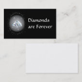 Visitekaartje diamanten (Voorkant / Achterkant)