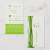 Visitekaartje, dieetsupplement ~ Gezondheid Visitekaartje (Voorkant / Achterkant)