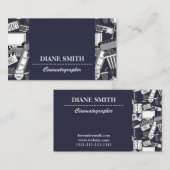 VISITEKAARTJE DIRECTEUR CINEMATOGRAPHER FILMMAKER (Voorkant / Achterkant)