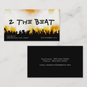 Visitekaartje Disk Jockey (Voorkant / Achterkant)