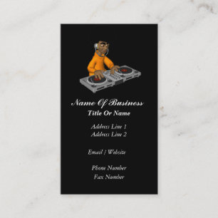 Visitekaartje Disk Jockey