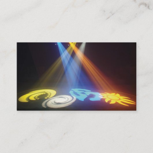 Visitekaartje Disk Jockey (Voorkant)