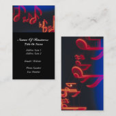 Visitekaartje Disk Jockey (Voorkant / Achterkant)