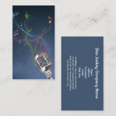 Visitekaartje Disk Jockey (Voorkant / Achterkant)