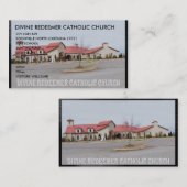 visitekaartje-DIVINE REDEEMER CATHOLIC CHURCH... Visitekaartje (Voorkant / Achterkant)