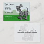 Visitekaartje Dog Groomers (Voorkant / Achterkant)