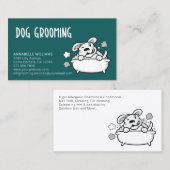 Visitekaartje Dog Grooming Services (Voorkant / Achterkant)