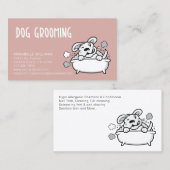 Visitekaartje Dog Grooming Services (Voorkant / Achterkant)