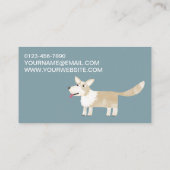 Visitekaartje Dog Pet Services (Achterkant)