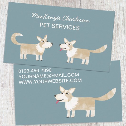 Visitekaartje Dog Pet Services