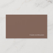 Visitekaartje Dog Training (Achterkant)