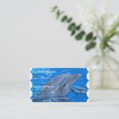 Visitekaartje dolfijn (Staand voorkant)