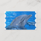 Visitekaartje dolfijn (Achterkant)