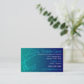 Visitekaartje dolfijn (Staand voorkant)