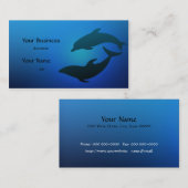 Visitekaartje Dolphin Dolphins (Voorkant / Achterkant)