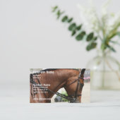 Visitekaartje Dressage Horse (Staand voorkant)