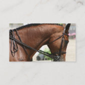 Visitekaartje Dressage Horse (Achterkant)