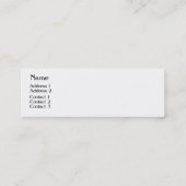 Visitekaartje driehoek (Achterkant)