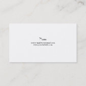 Visitekaartje driehoek (Achterkant)