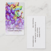 Visitekaartje druiven (Voorkant / Achterkant)