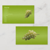 Visitekaartje druiven (Voorkant / Achterkant)