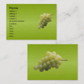 Visitekaartje druiven (Voorkant / Achterkant)