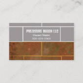 Visitekaartje Drukwasbedrijf (Voorkant)