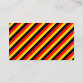 Visitekaartje Duitse instructeur (Achterkant)