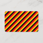 Visitekaartje Duitse taaldocent (Achterkant)