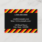 Visitekaartje Duitse taaltaal (Achterkant)