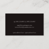 Visitekaartje Eagle en Scroll (Achterkant)