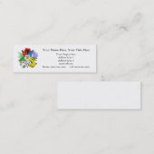 Visitekaartje Eastern Star Floral Skinny (Voorkant / Achterkant)