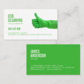 Visitekaartje Eco Friendly Cleaning Services (Voorkant / Achterkant)