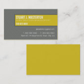 VISITEKAARTJE:: eenvoudig geblokt 7 Visitekaartje (Voorkant / Achterkant)