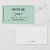 Visitekaartje Eigen middelen voor randapparaten (Voorkant / Achterkant)