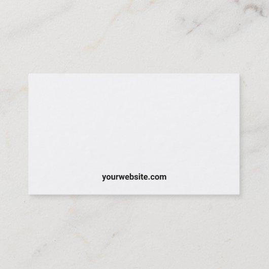 Visitekaartje Eigen middelen voor randapparaten (Achterkant)