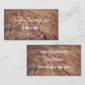 visitekaartje eikenboom (Voorkant / Achterkant)