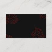 visitekaartje - elegant (Achterkant)