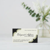 Visitekaartje Elegant Event Planner (Staand voorkant)