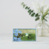 Visitekaartje Elegant Floral (Staand voorkant)