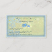 Visitekaartje Elegant Floral (Achterkant)