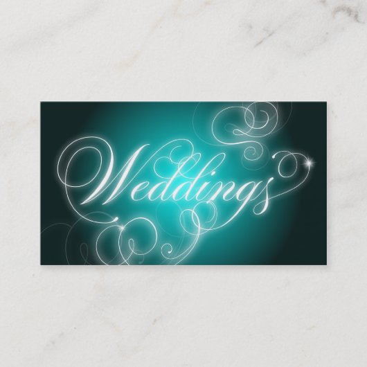 Visitekaartje Elegant Flourish (Voorkant)