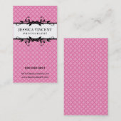 VISITEKAARTJE elegant lux gebladerte (Voorkant / Achterkant)