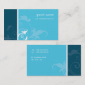 VISITEKAARTJE Elegant Organic Verve (Voorkant / Achterkant)