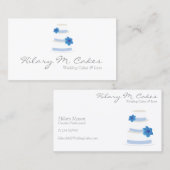 Visitekaartje Elegant Wedding Cake Designer (Voorkant / Achterkant)