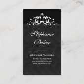 Visitekaartje Elegant Wedding Event Planner 2 (Achterkant)
