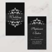 Visitekaartje Elegant Wedding Event Planner 2 (Voorkant / Achterkant)