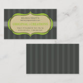 VISITEKAARTJE :: elegante flamboyante L12 (Voorkant / Achterkant)